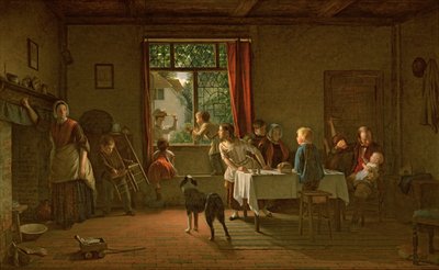 Cerdo asado, 1862 de Thomas Webster